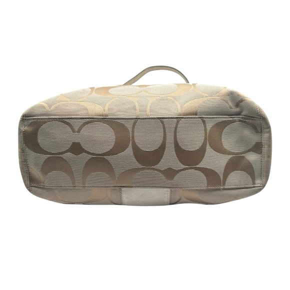 Coach Jacquard & Patent Leather Tote Bag, Canvas/Leather, Large - Picture 11 of 16